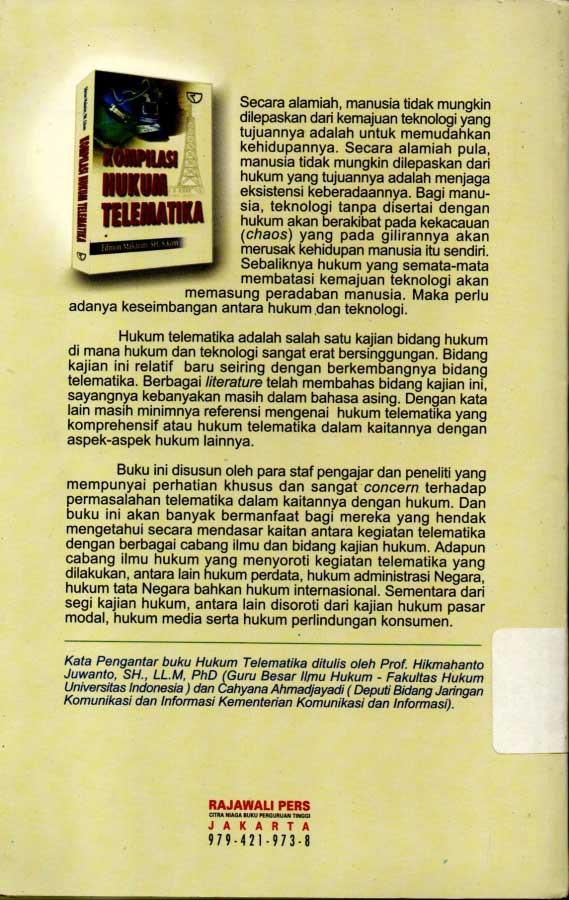 Kompilasi Hukum Telematika