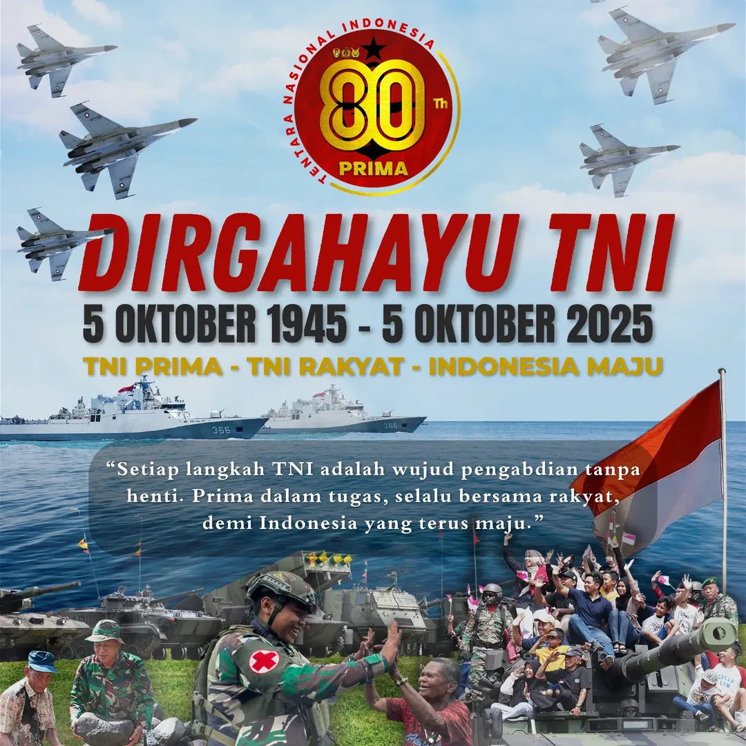 Dirgahayu Tni Ke-80