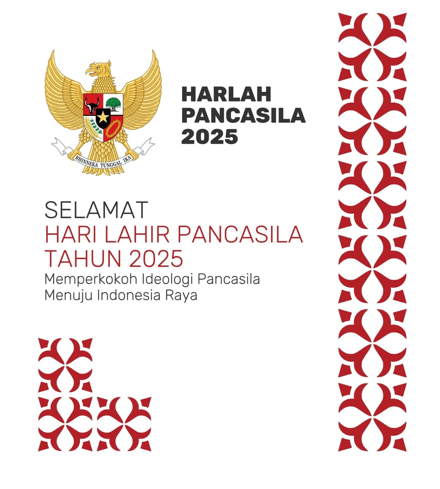 Selamat Memperingati Hari Lahir Pancasila